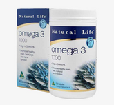 Natural Life Omega 3 1000mg 365 Capsules